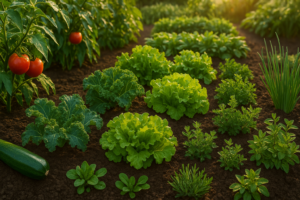 Leisure gardening supporting nutrition and well-being
