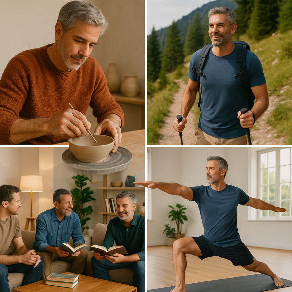 Collage of diverse leisure activities