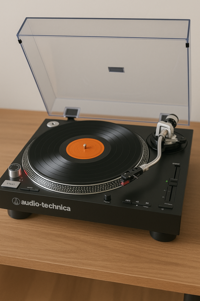 Audio-Technica AT-LP120XUSB turntable review with USB conversion feature