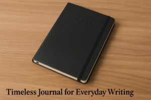 Rustico Leather Journal with genuine leather cover and heirloom-quality craftsmanship.