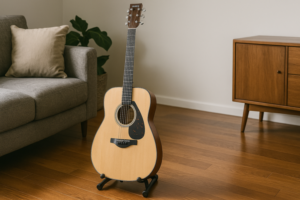 Yamaha FG800 beginner guitar for men over 45