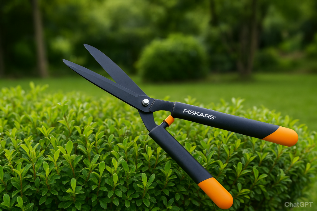 Ergonomic hedge shears for men over 45