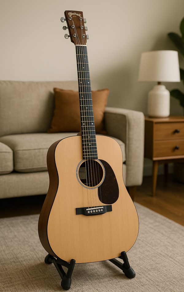 Martin D-X2E Mahogany Acoustic Guitar – Warm Tone and Classic Dreadnought Style